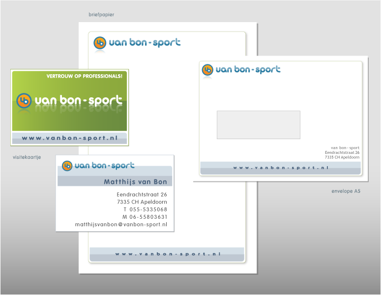 van bon-sport Huisstijl